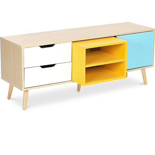 Houten TV Meubels - Scandinavisch Design -  Kaira