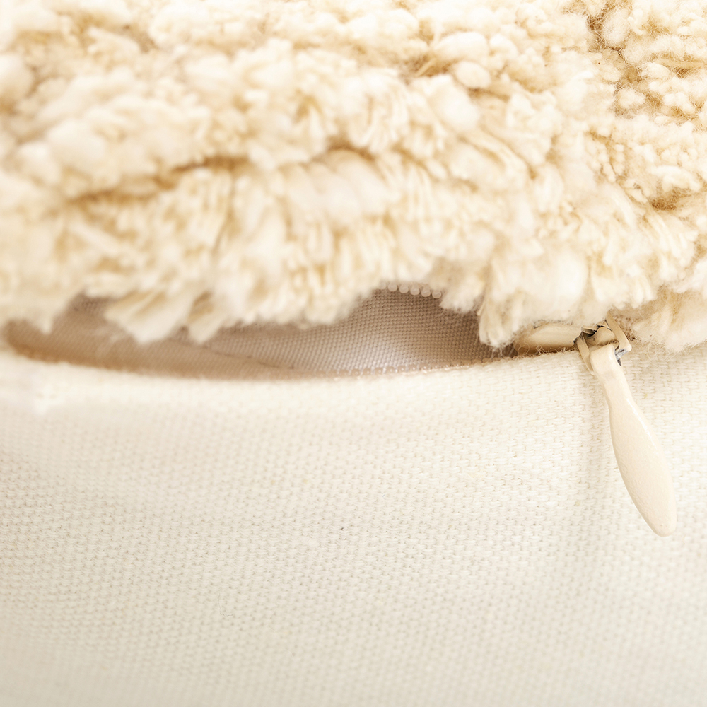 Square Cotton Cushion in Boho Bali Style cover + filling - Laily