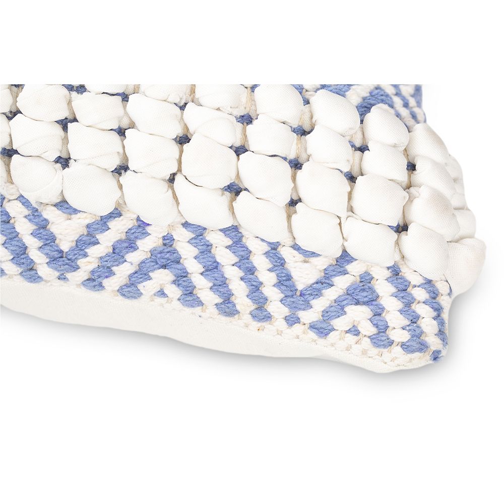 Square Cotton Cushion in Boho Bali Style cover + filling - Luna